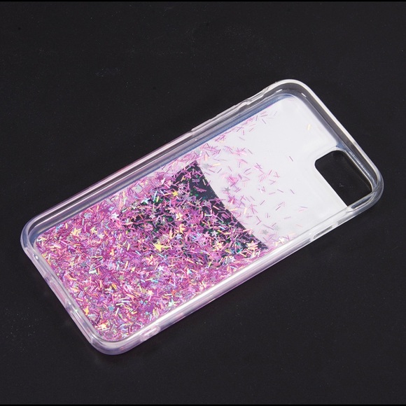 Pink Coffee Glitter Case for iPhone 7/8 PLUS - Picture 5 of 5